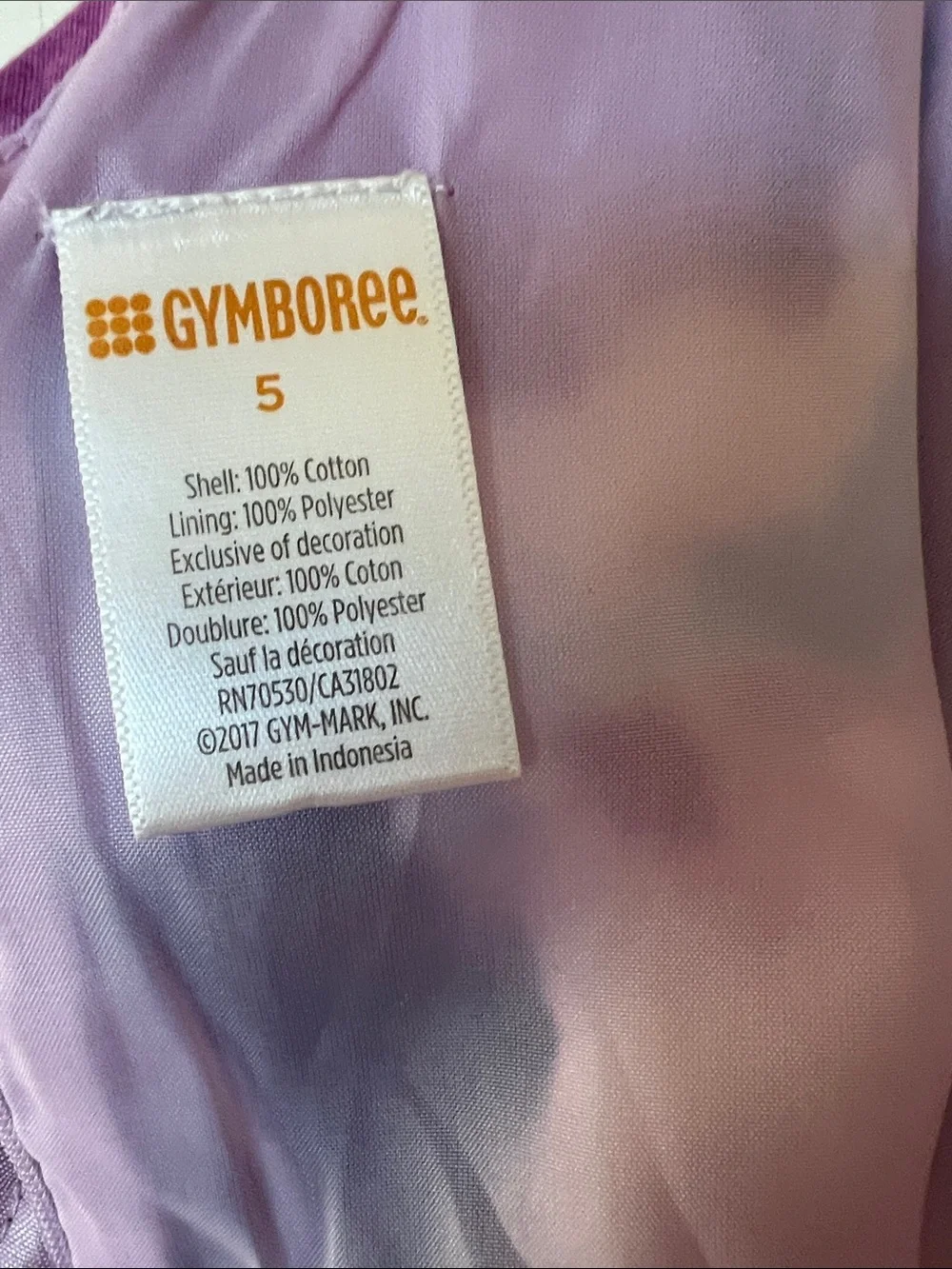 Gymboree Girls Watercolor Floral Print Dress 5T
